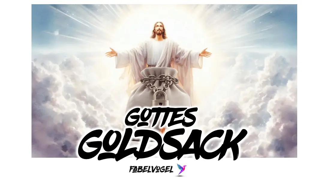 Während die Zerrbilder aus dem Unterbewussten dieser Seite in hilfloser Hektik vorbeiflimmern wie in einem belanglosen Film, freut sich Gott darauf, deine Lösung zu erfahren. Er möchte sie, wenn möglich, monetarisieren. Wie auch sein Sohn, alles, was in seinem Namen geschah, entweder mit Blut oder mit Blattgold überzog. Wir sehen es ihm nach und huldigen seinen smoothen Cloudwalk mit den sakralen Worten: Ey Gott, was geht, wo ist dein Fisch?